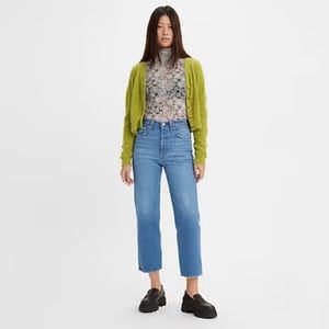 Levi’s Ribcage Straight Ankle Jeans